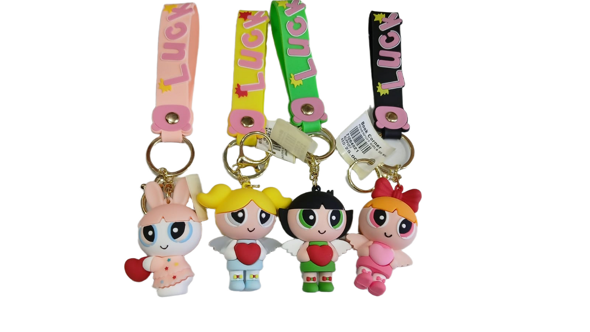 Powerpuff Girls 3D Silicone Keychain Assortment 4