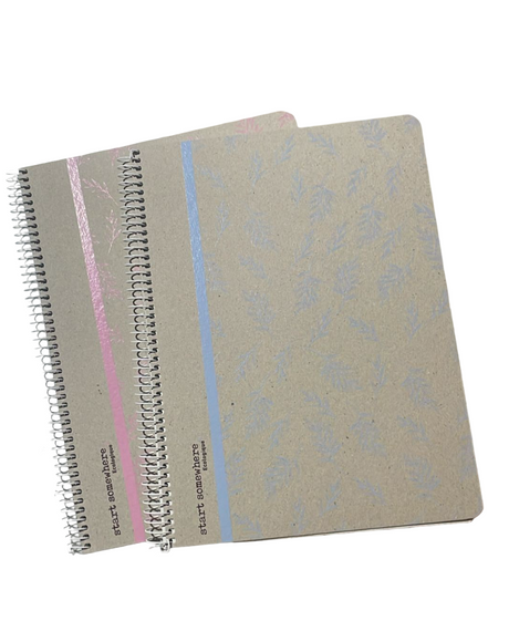 A4 Spiral Notebook EcoCover – 80 Sheets, 90 GSM, Lined – Ecologique