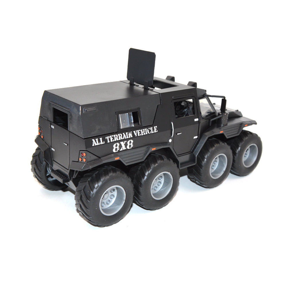 Atv 8x8 Model 1:24 Scale (3 Assorted Colors, Sold As Single)