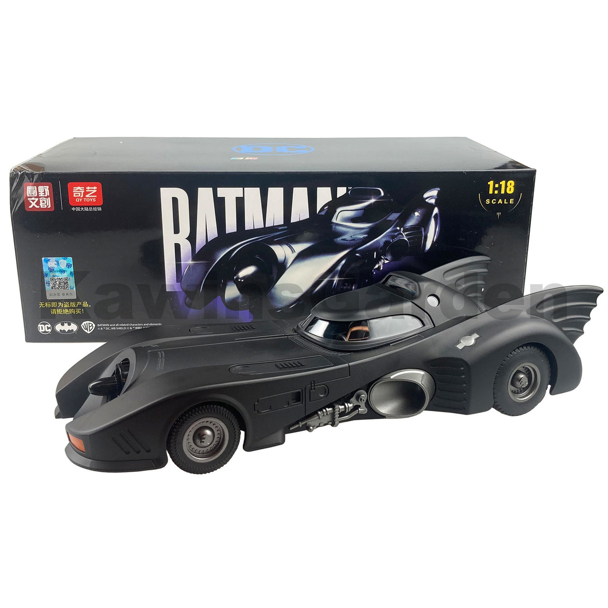 Batmobile 1989 Edition Model 1:18 Scale