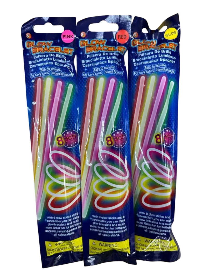 Glow Bracelet (Assorted Designs, Sold as Single)