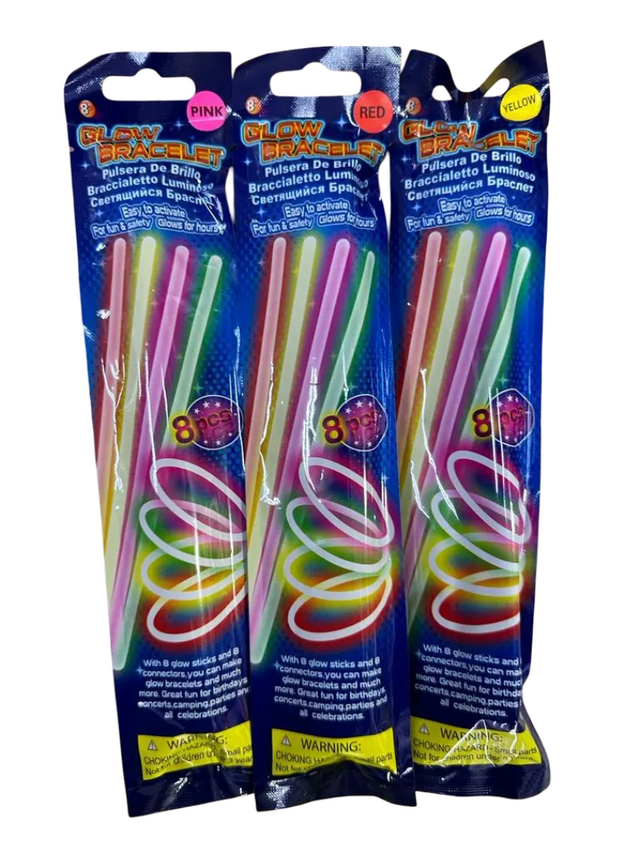 Glow Bracelet (Assorted Designs, Sold as Single)