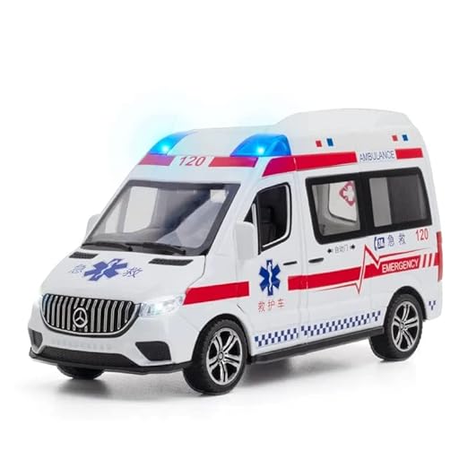 Links to MERCEDES BENZ AMBULANCE DIECAST 1.32 by