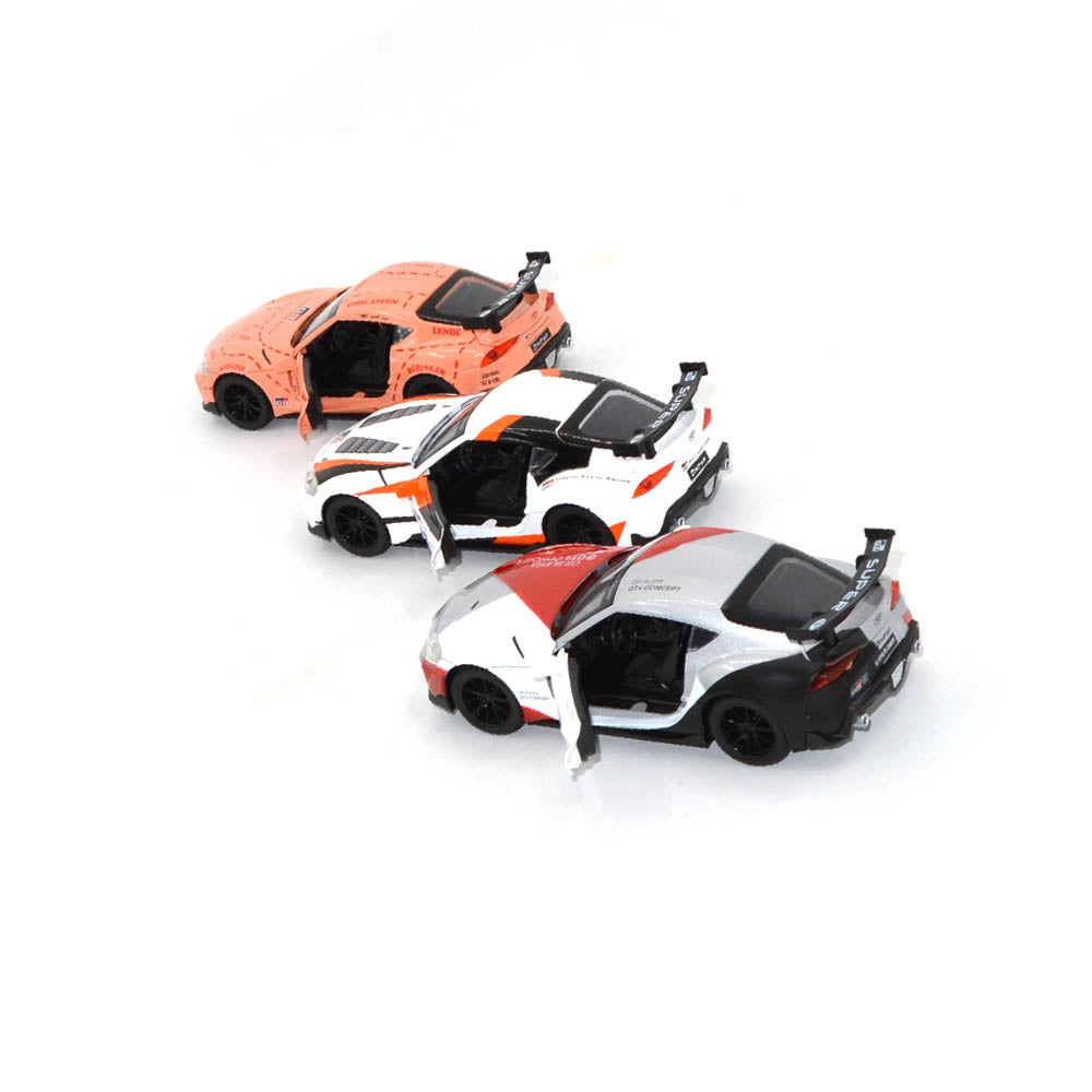 Toyota Gr Supra 2023 Model 1:32 Scale (3 Assorted Colors, Sold As Single)