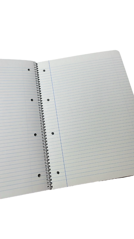 A4 Spiral Notebook EcoCover – 80 Sheets, 90 GSM, Lined – Ecologique