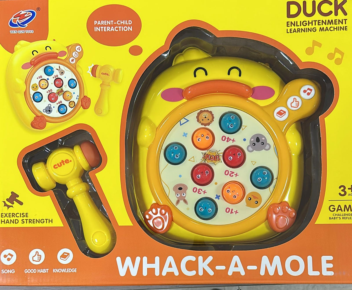 Whack-A-Mole Game for Kids – Interactive Reflex & Action Game