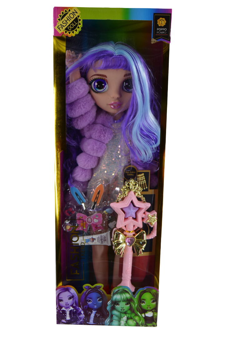 Fashion Doll with Accessories - 60cm (Assorted Designs, Sold as Single)