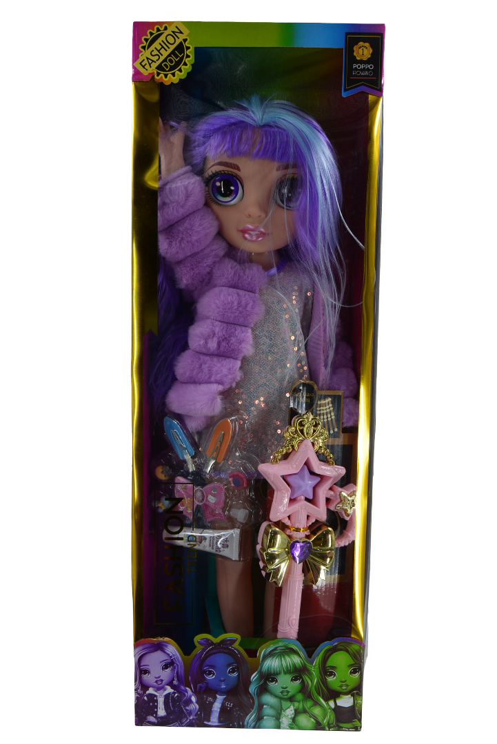Fashion Doll with Accessories - 60cm (Assorted Designs, Sold as Single)