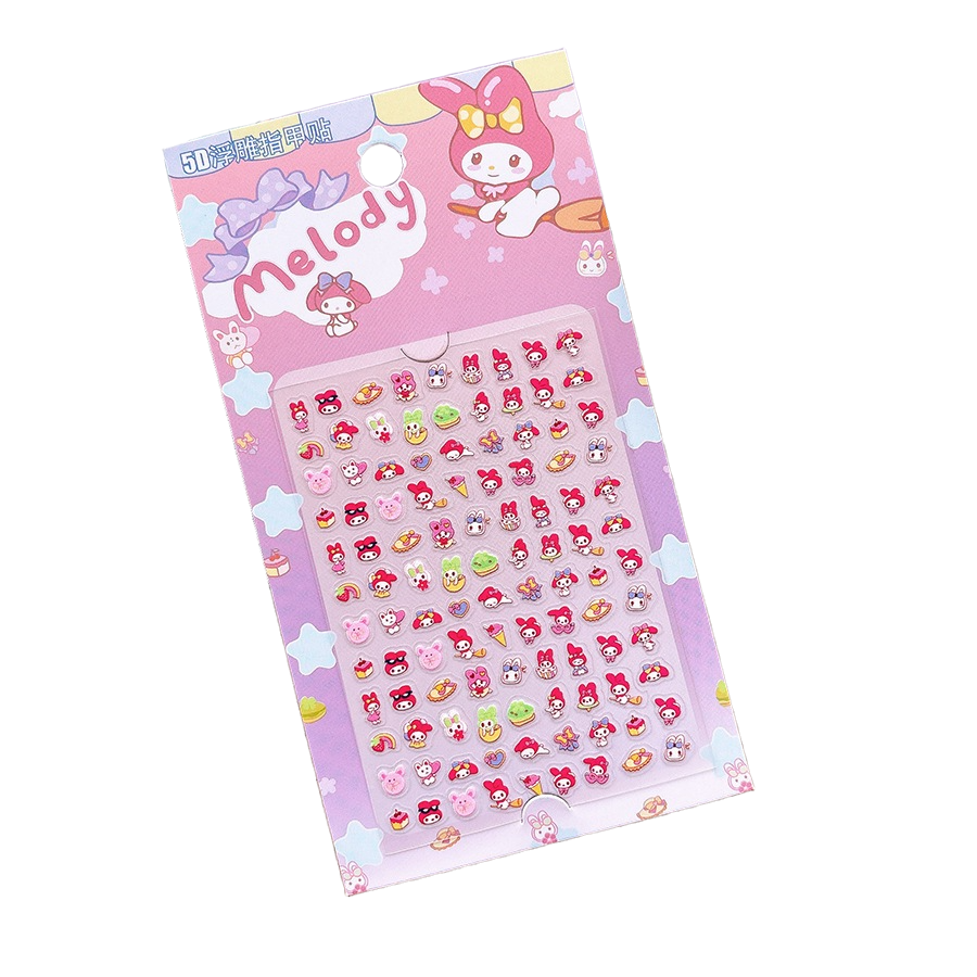 My Melody Nail Stickers