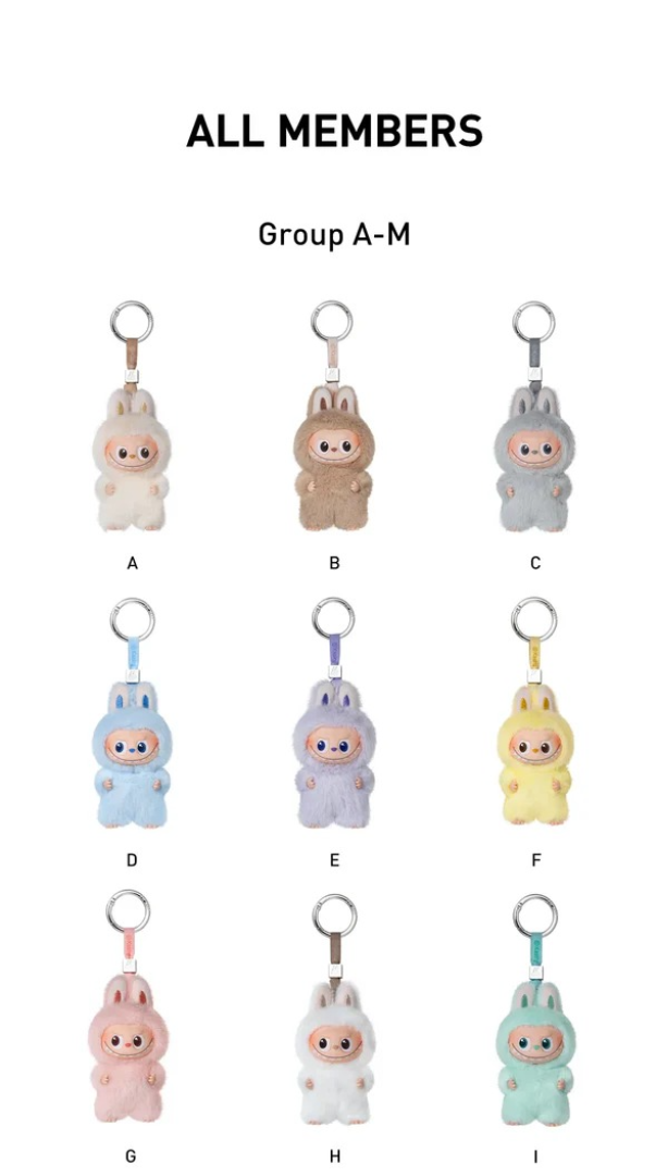 Labubu Pin for Love A-M Single Blind Box