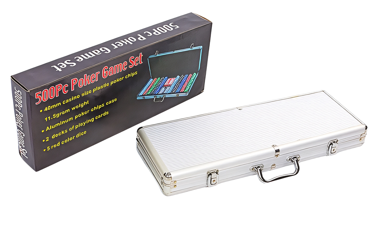 Poker Set with 500 Chips