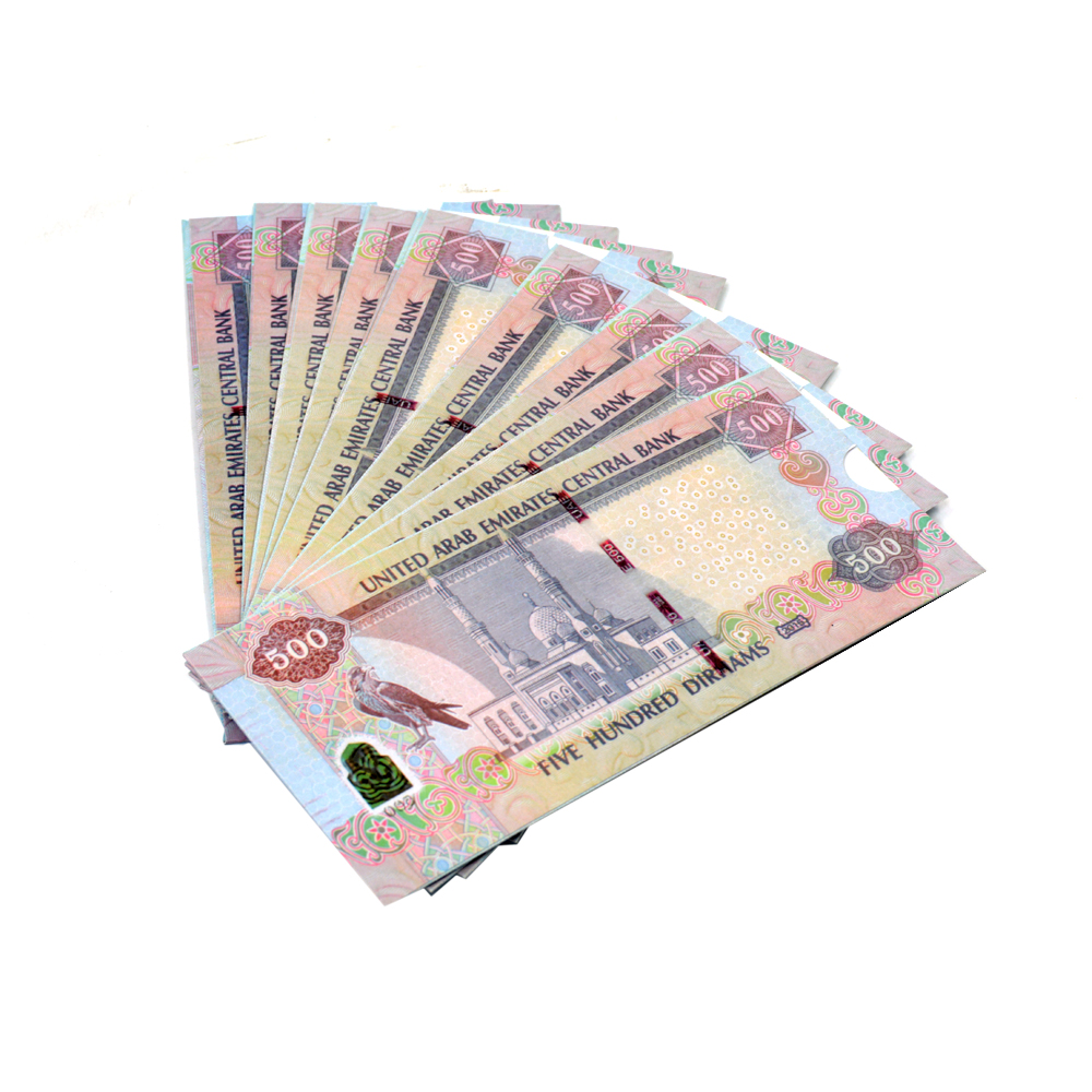 AED 500 Money Envelopes 10-Pack - Luxury Eid & Wedding Eidi