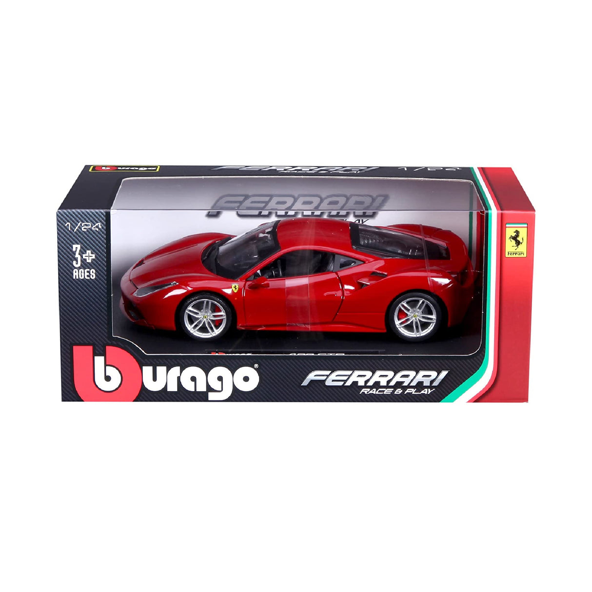 Ferrari 488 Gtb Red 1/24 By Bburago 2601 - product image