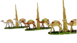 Burj Khalifa Metal with Camel 2 pcs