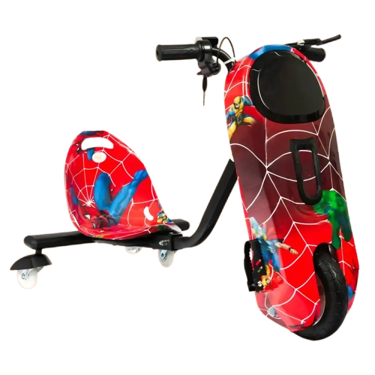 Drift Scooter 36V Spider-Man Edition – Electric Kids Drift Scooter
