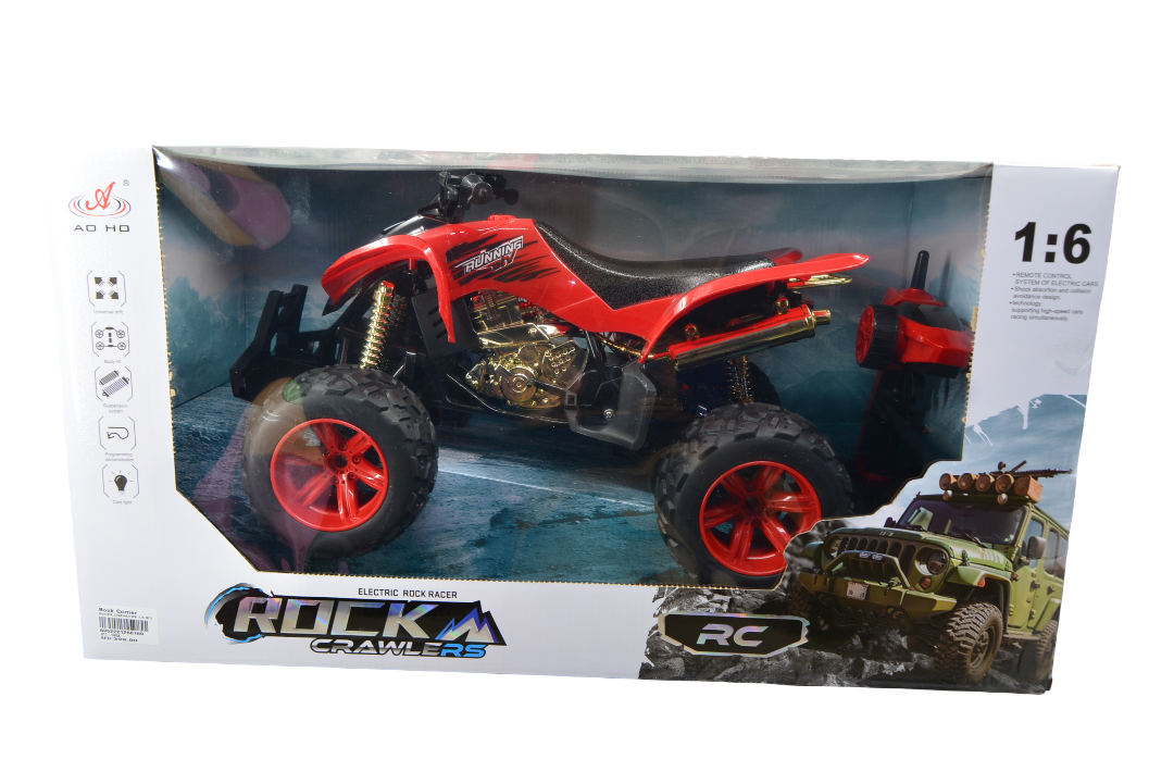 1:6 R/C Motorcycle Rock Crawlers (Assorted Designs, Sold as Single)
