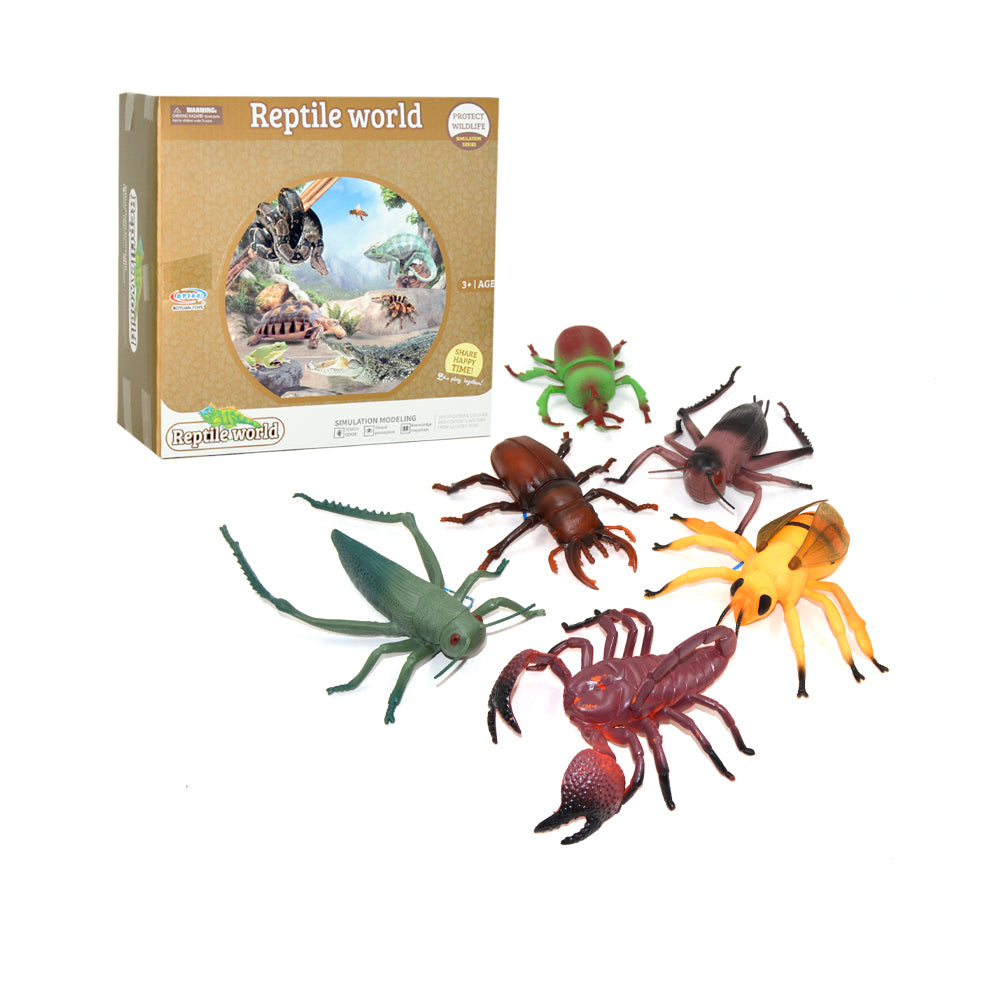 Links to PLASTIC FLIES 6 ASSORTED by