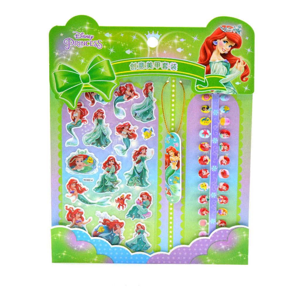 Little Mermaid Sticker & Nail Set
