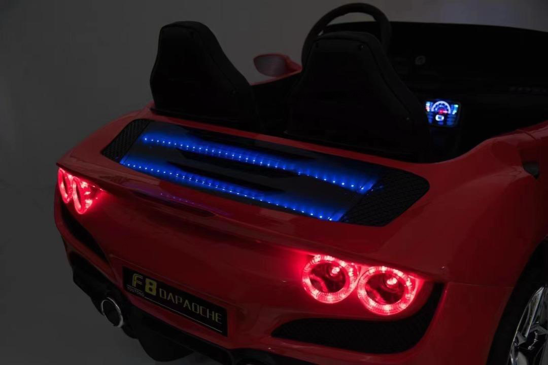 Ferrari Ride On Car 2 Seater Double Doors Electric Battery Car