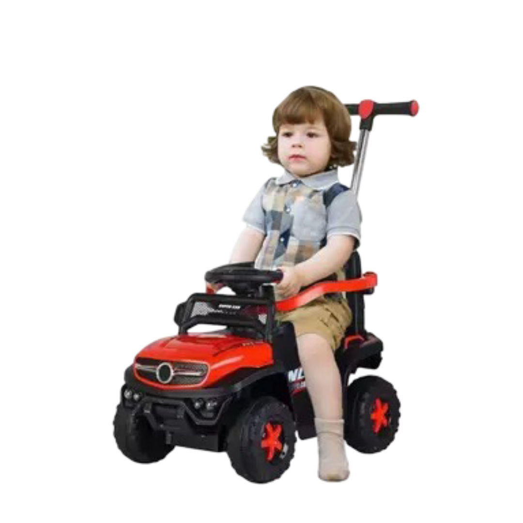 PRO RIDE 3 in 1 Ride On Artic Mini Jeep with Push Handle