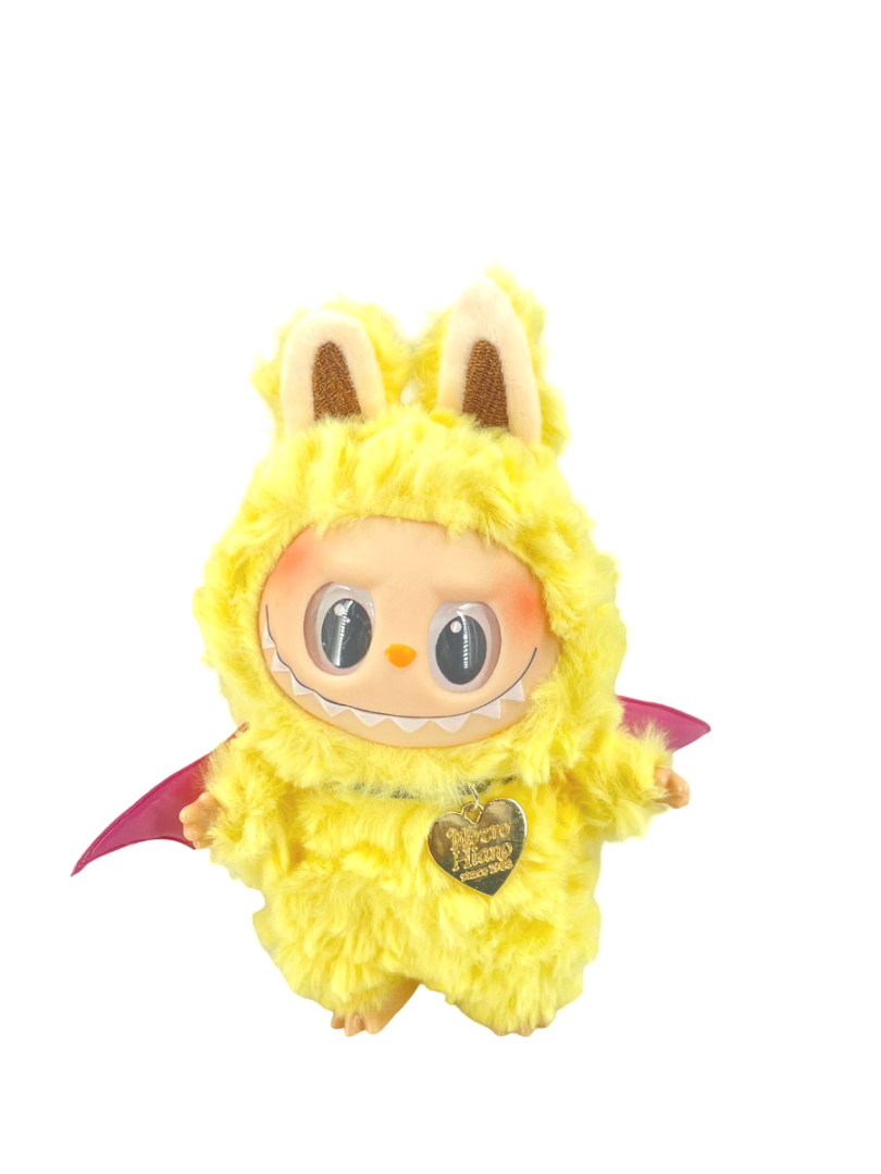 Labubu Dragon Wings Yellow