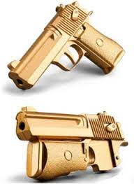 Soft Bullet Toy Gun (Assorted Colors, Sold As Single)