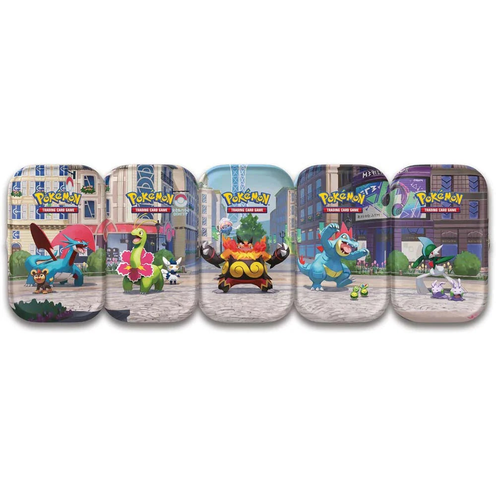 Pokemon TCG Lumiose City Mini Tin (Single Tin - Random Design)