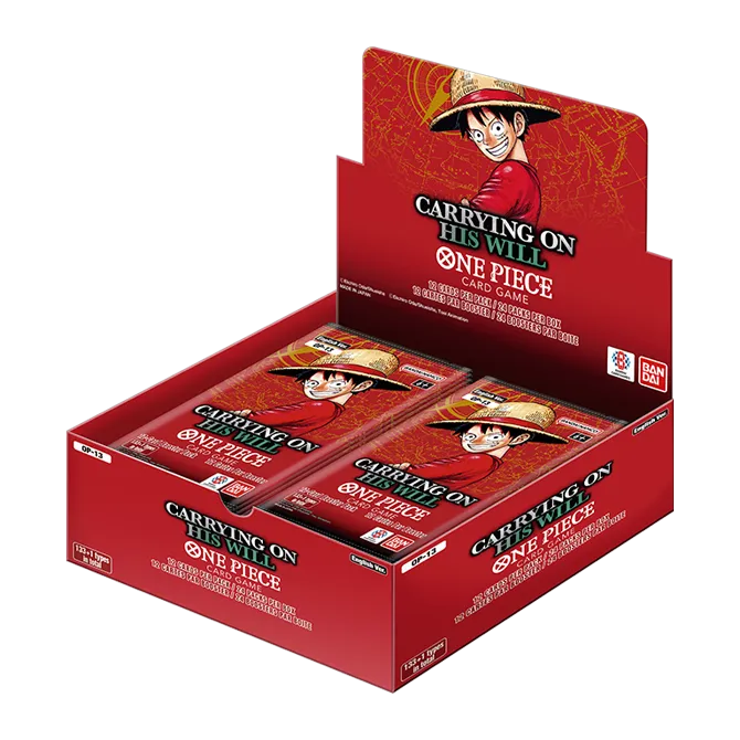 One Piece Card Game Carrying On His Will Booster Box (OP-13) English
