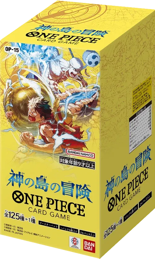 One Piece Card Game Adventure on Kami's Island Booster Box (OP-15) JAPANESE