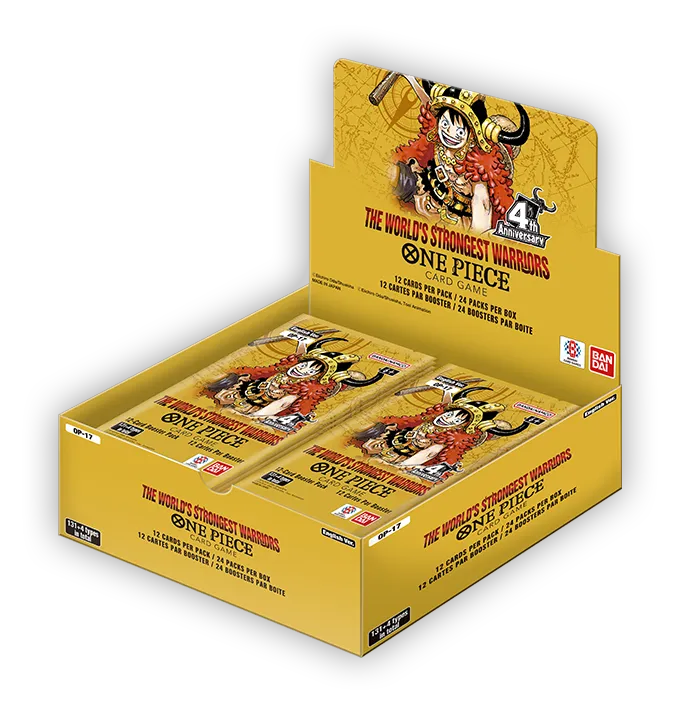 One Piece Card Game The World's Strongest Warriors Booster Box (OP-17) English