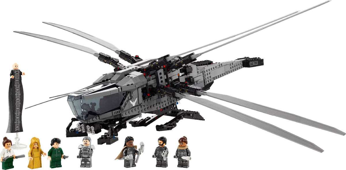 LEGO Icons Dune Atreides Royal Ornithopter 10327 Building Kit 1369 Pieces