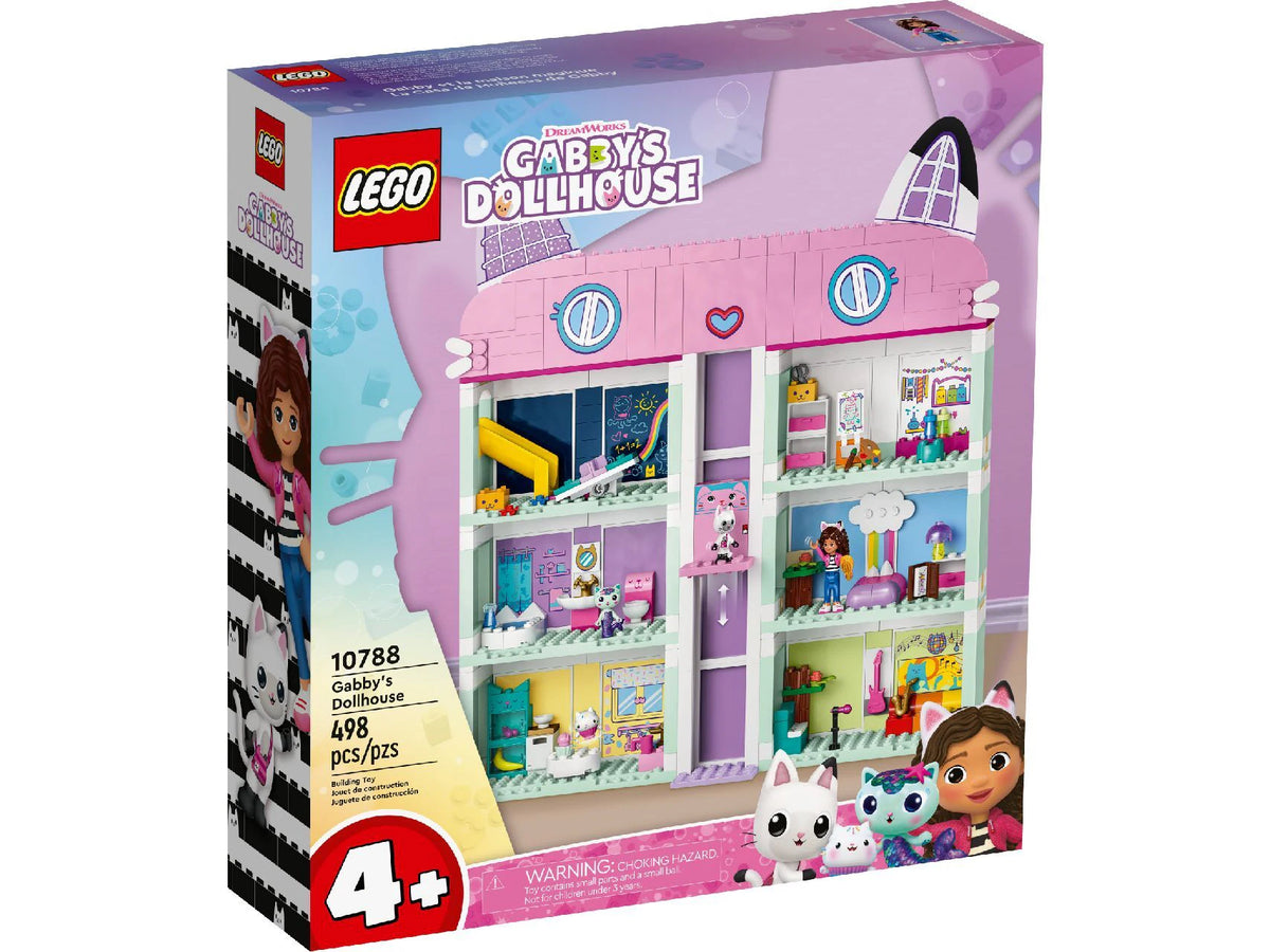 LEGO Gabby's Dollhouse 10788 Building Kit 498 Pieces