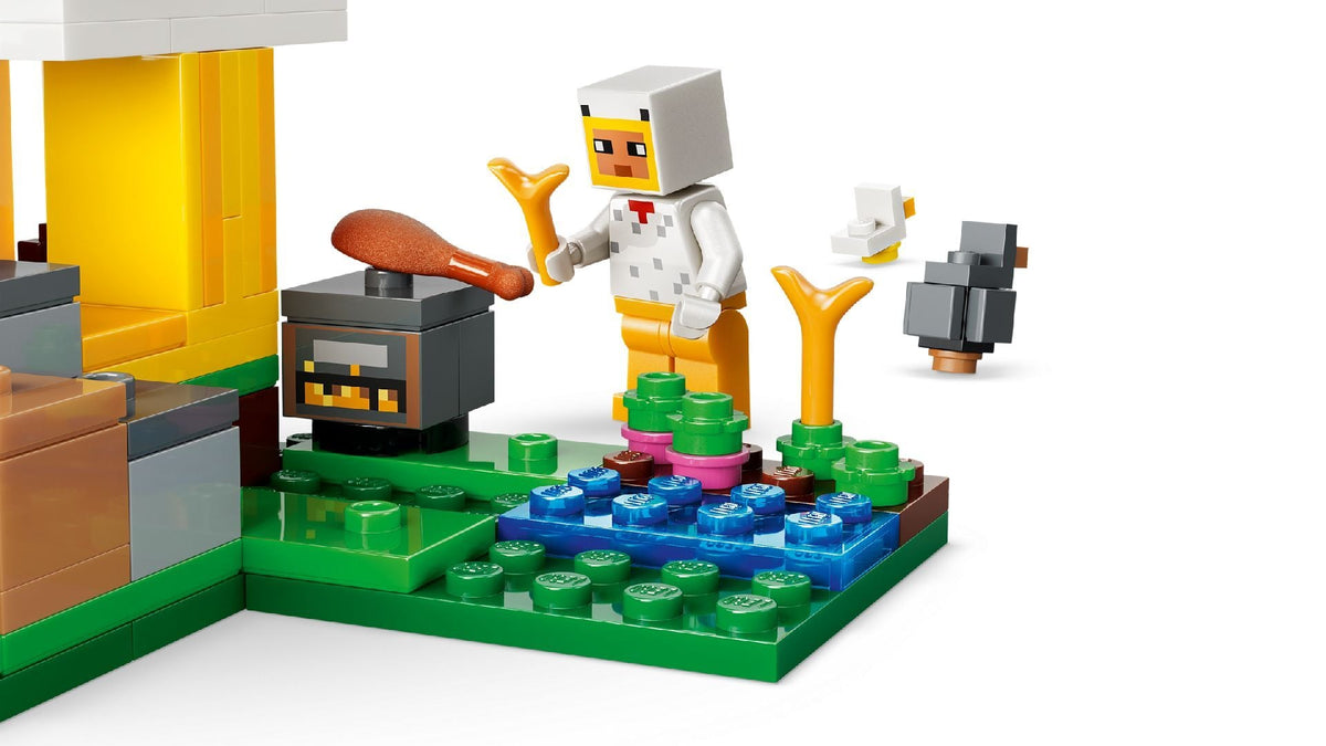 LEGO Minecraft Chicken Farm 21585 Building Kit 233 Pieces