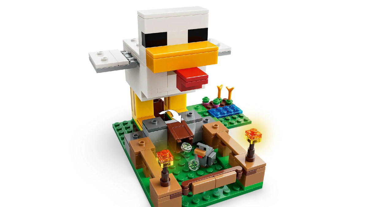 LEGO Minecraft Chicken Farm 21585 Building Kit 233 Pieces