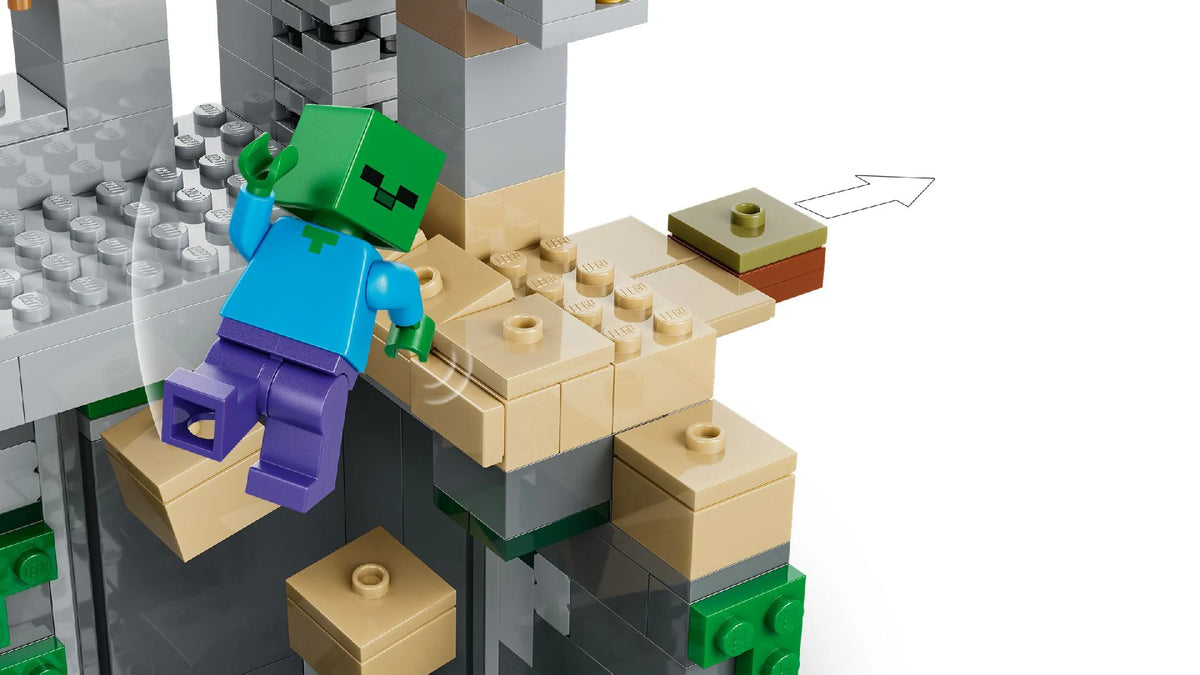 LEGO Minecraft Zombie Dungeon 21587 Building Kit 284 Pieces