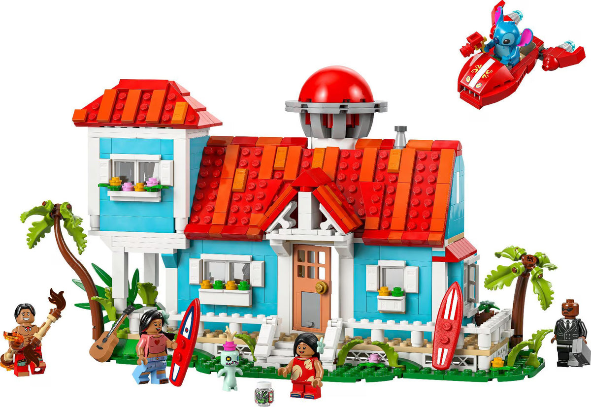 LEGO® Lilo & Stitch Beach House Building Set