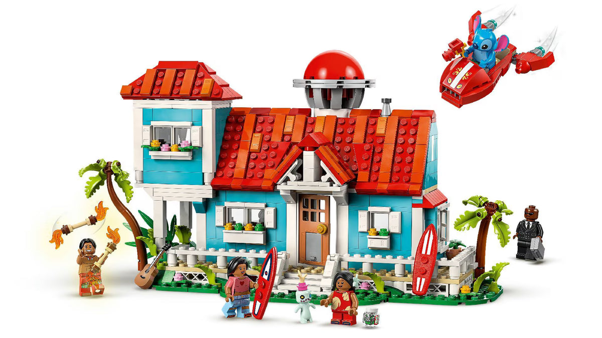 LEGO® Lilo & Stitch Beach House Building Set