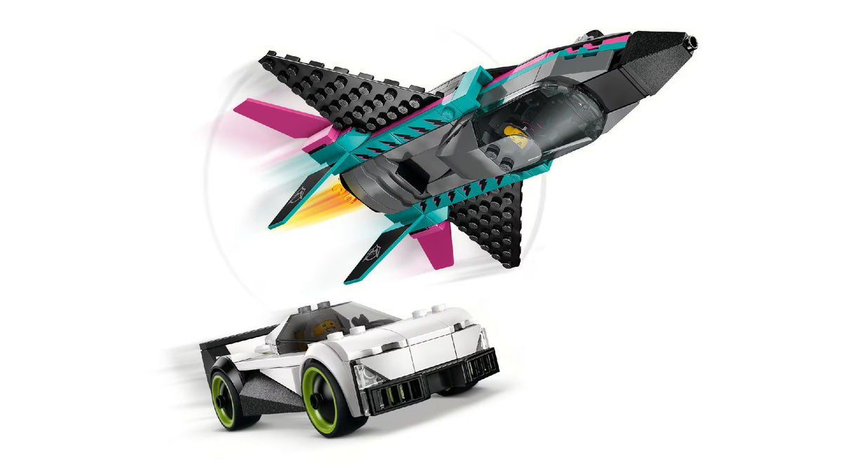 LEGO® Jet vs. Car Building Set