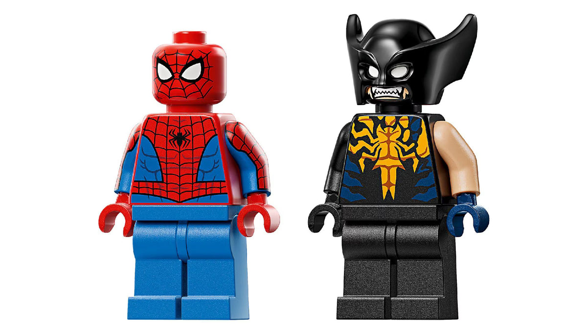 LEGO Marvel Spider-Man Car vs. Venomized Wolverine 76336 Building Kit 134 Pieces