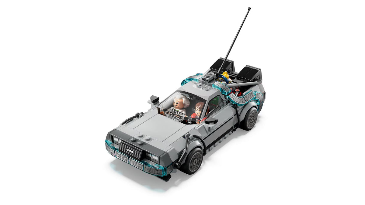 LEGO Speed Champions Time Machine from Back to the Future 77256 Building Kit 357 Pieces