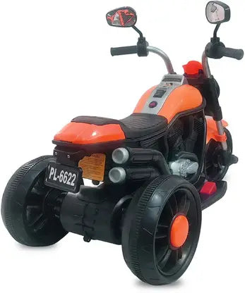 Kids Motorcycle Ride-On – Orange