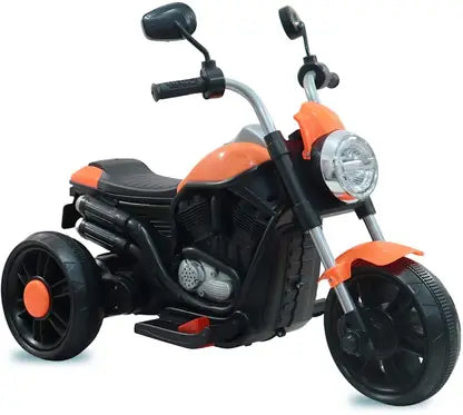 Kids Motorcycle Ride-On – Orange
