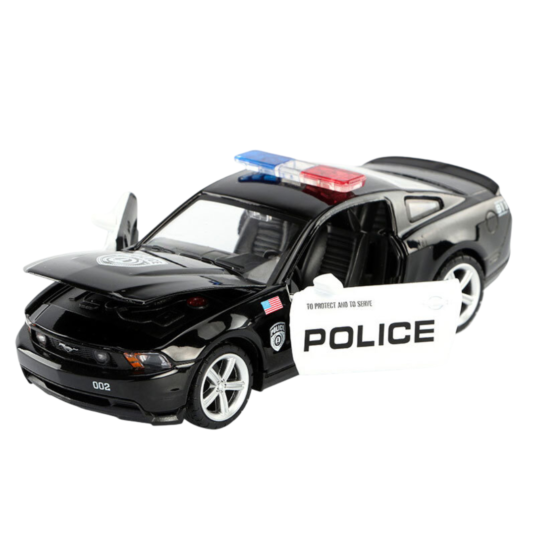 Ford Mustang Shelby Gt500 Police Model 1:24 Scale (3 Assorted Colors, Sold As Single)
