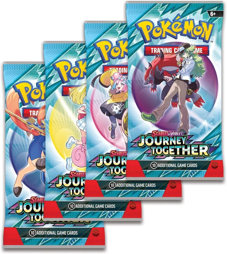Pokemon TCG: Scarlet & Violet - Journey Together Booster Pack (Assorted Collection, Sold as Single)