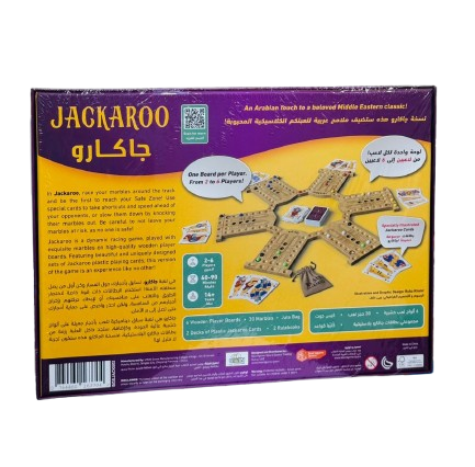 Jackaroo Board Game 2-6 Players