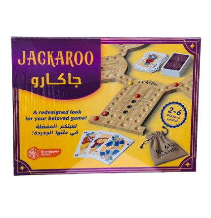 Jackaroo Board Game 2-6 Players