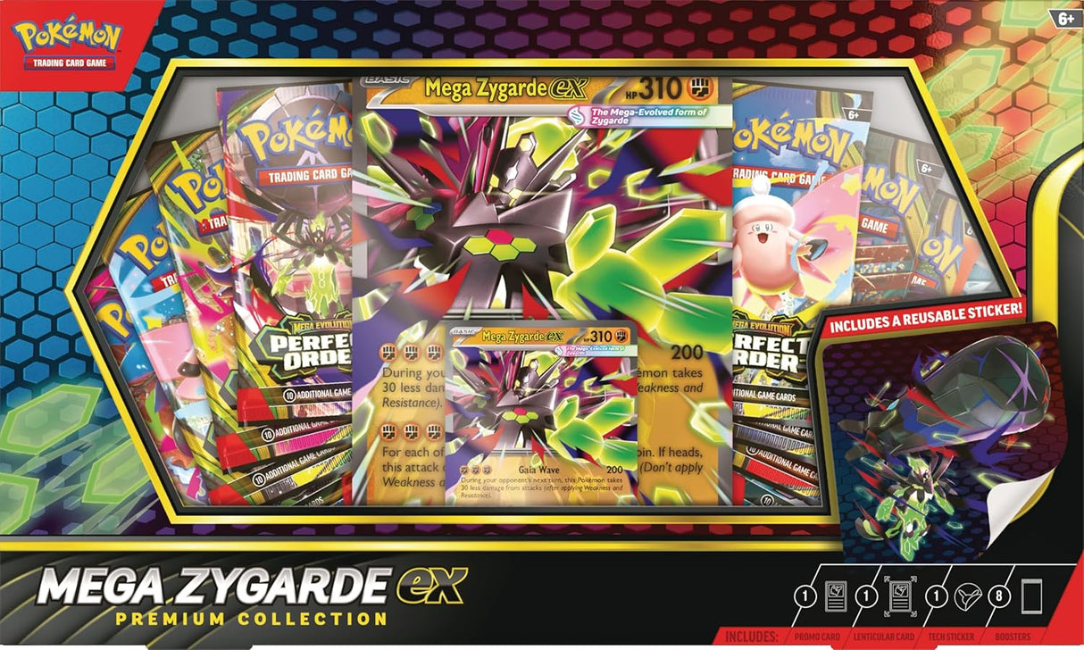 Pokemon TCG Mega Zygarde ex Premium Collection