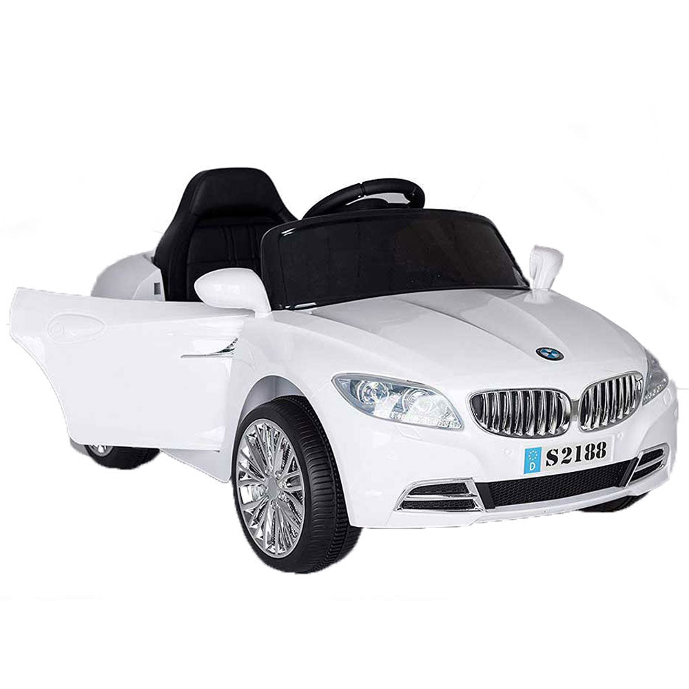 Bmw Style Ride On Car For Kids, White, 2188