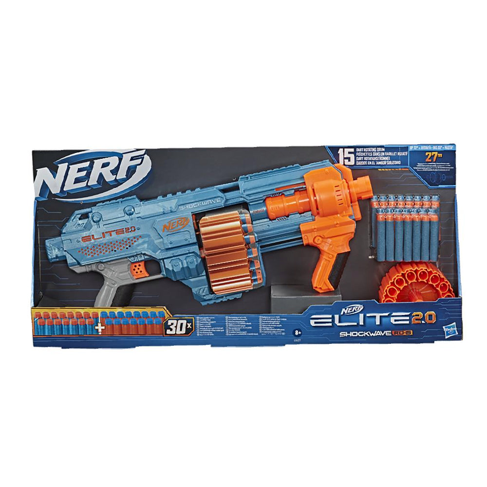 Nerf Elite 2.0 Shockwave Rd 15