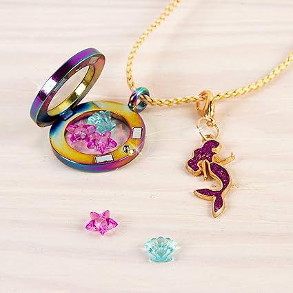 Make it Real - Mega Jewelry Studio - DIY Bead Necklace and Bracelet Making Kit for Tween Girls - Arts and Crafts Kit with Beads and Charms for Unique Jewelry Making - Includes Case